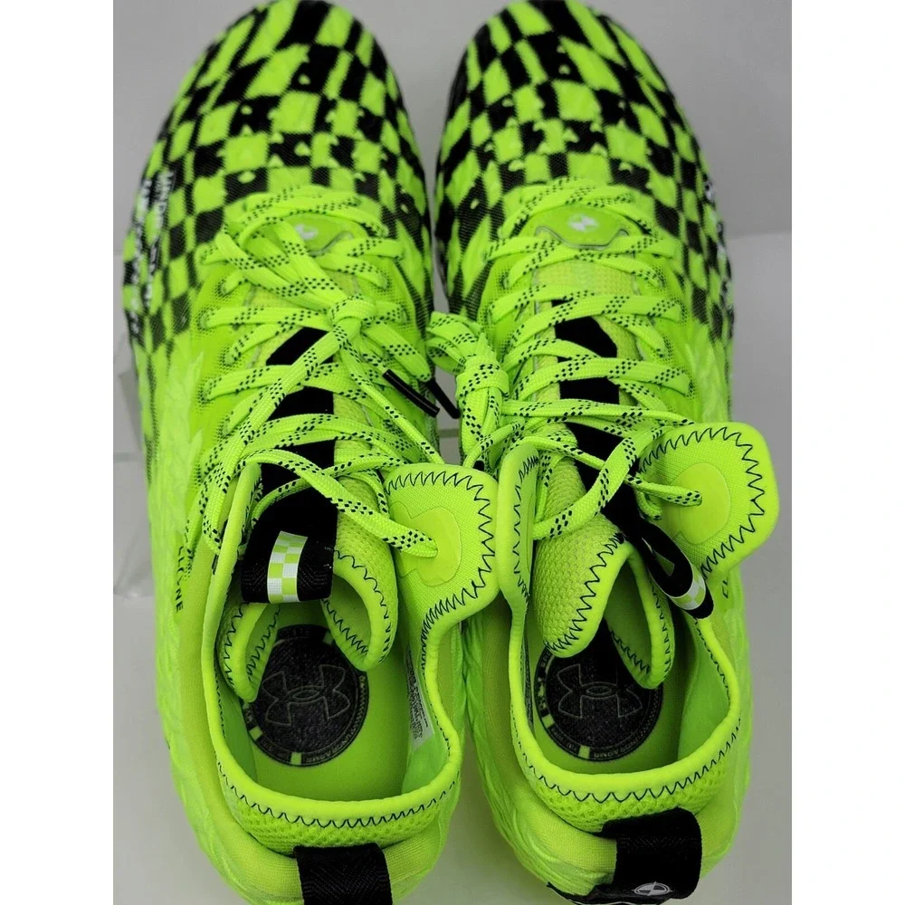Under Armour Men's Spotlight Clone MC LE Football Cleats 3026336- 300 Size 13